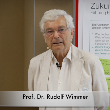 Zukunftstagung 2023 Vortrag Prof. Dr. Rudolf Wimmer