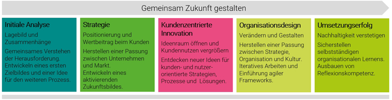 Grafik Masterarchitektur Organisationale Beratung